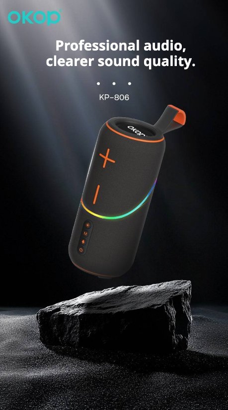 Portable Outdoor Bluetooth Speaker KP-806 Wireless Bluetooth Speaker