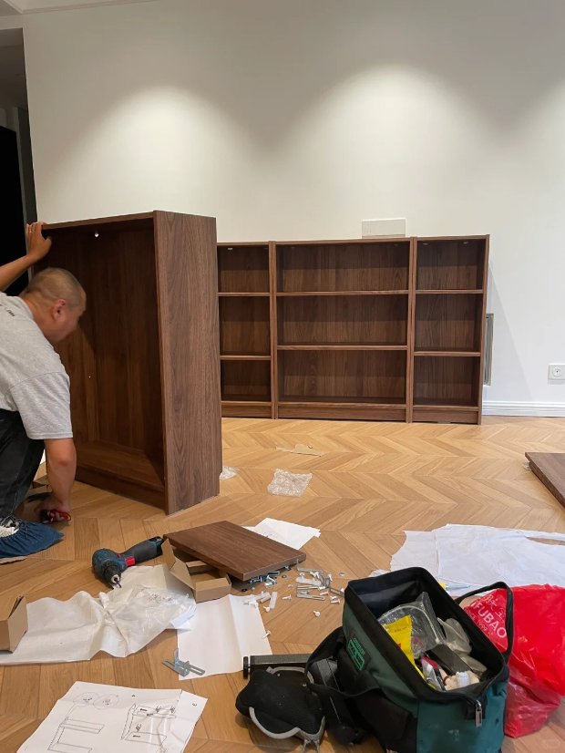 Melamine-faced, pre-finished cabinets  Low Cabinet