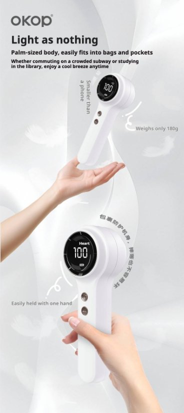 Fan KP-F09 Portable mini fan