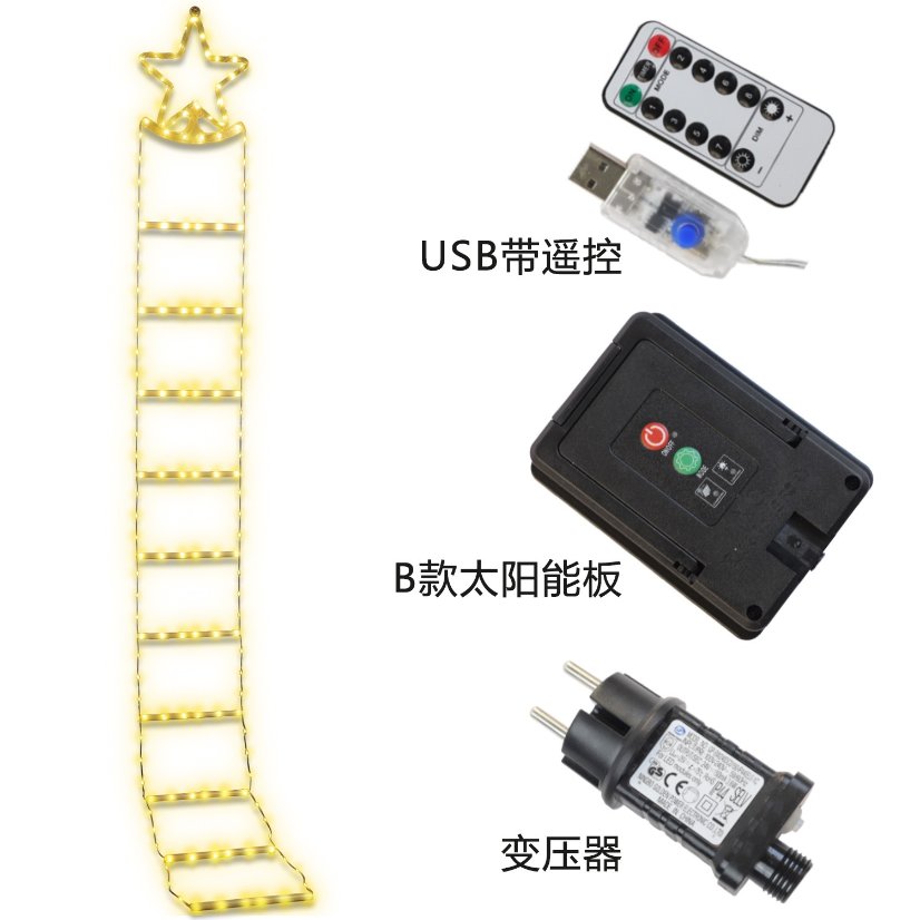 Staircase Light Santa Claus Staircase Lights