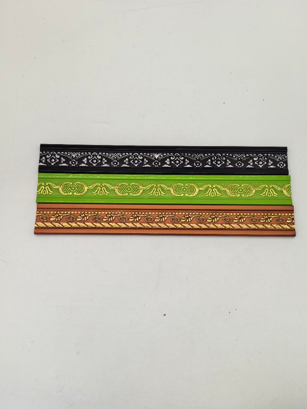 decor line PS European Floral Gold Foil Molding, Luxury Picture Frame Border Trim