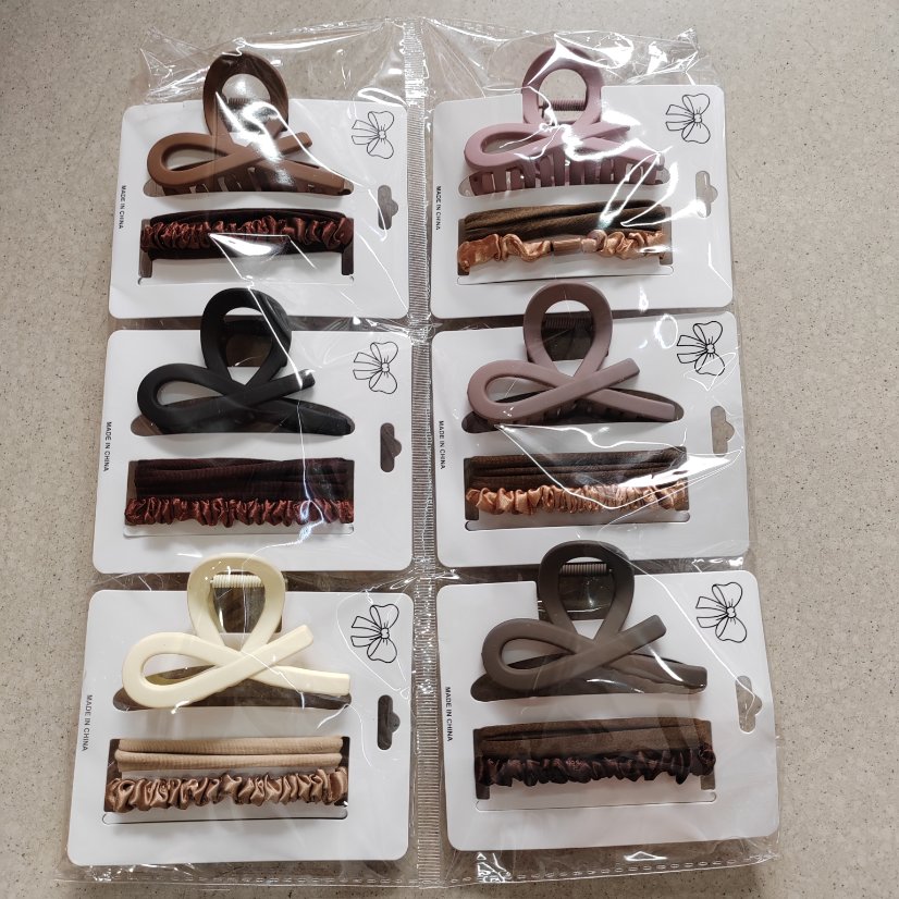 Set Hair Claw Clip Set