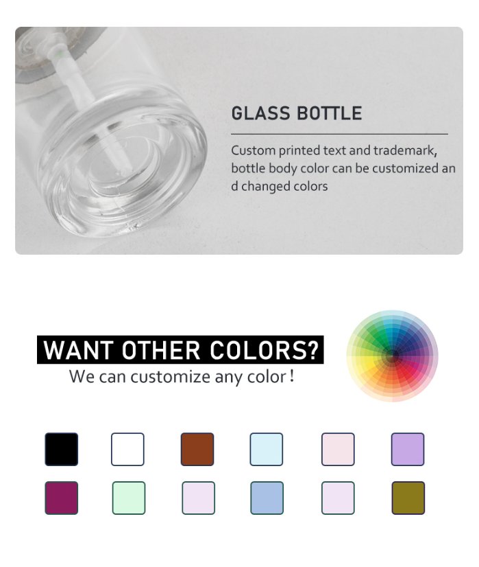 base de maquillaje líquida 46. 30ml Round Foundation Bottle – Customizable Colors