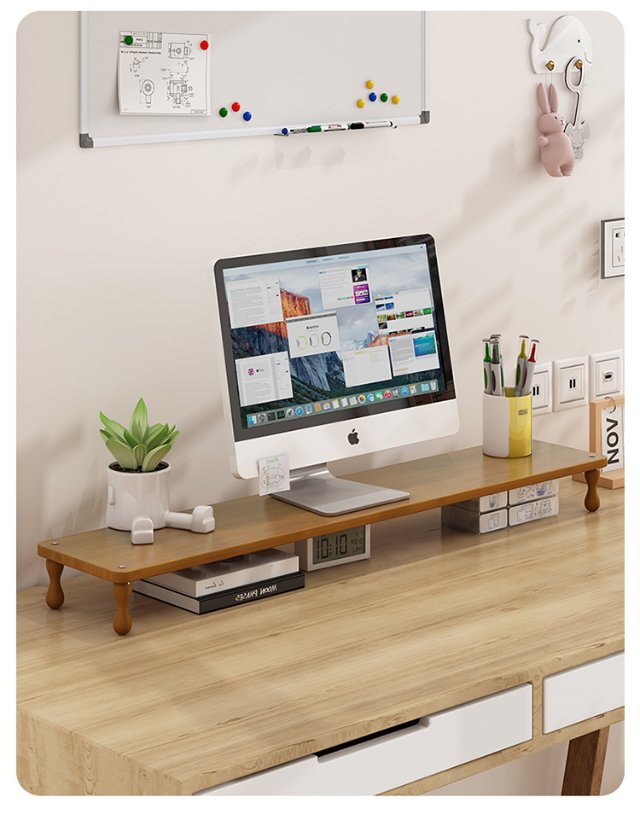 Bamboo Products – Small Furniture Computer Monitor Riser 