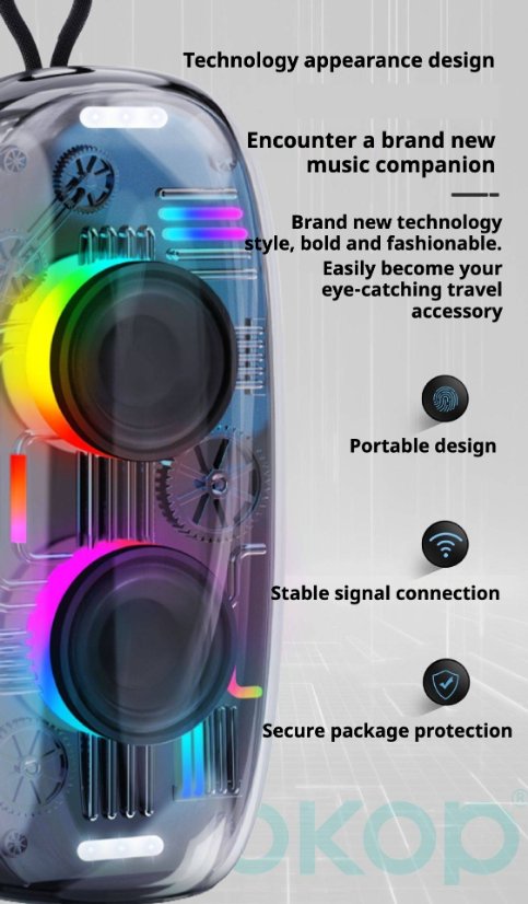 Portable Outdoor Bluetooth Speaker KP-825 Portable wireless bluetooth speaker