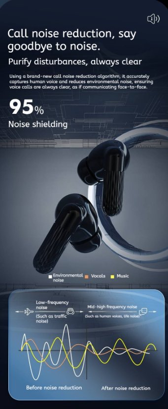 TWS Earbuds KP-220 Wireless Bluetooth Earbuds