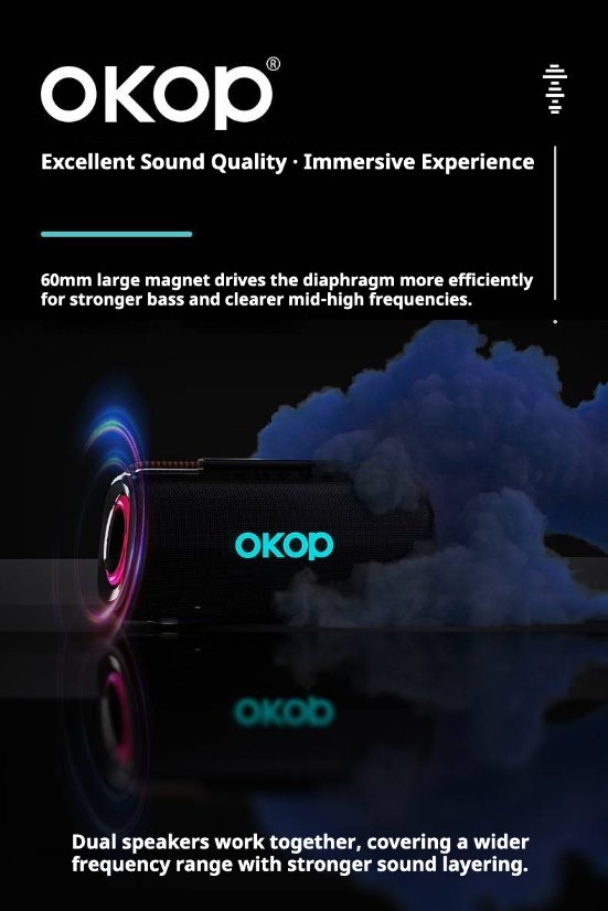 Portable Outdoor Bluetooth Speaker KP-815 Wireless Bluetooth Speaker