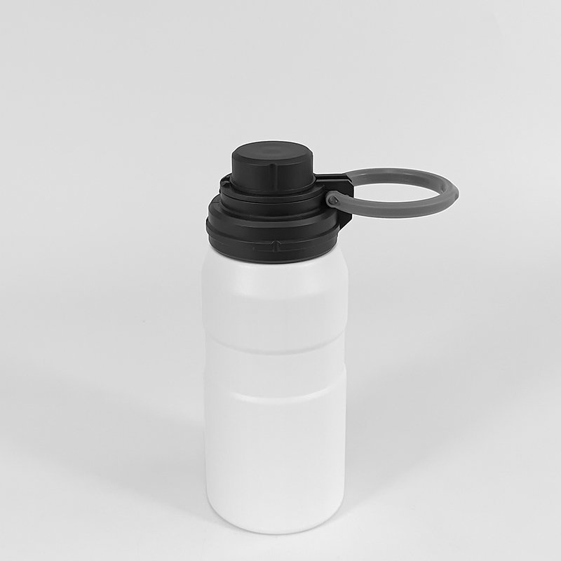 Stainless steel sports water bottle Dual-Spout 304 Stainless Steel Vacuum Water Bottle
