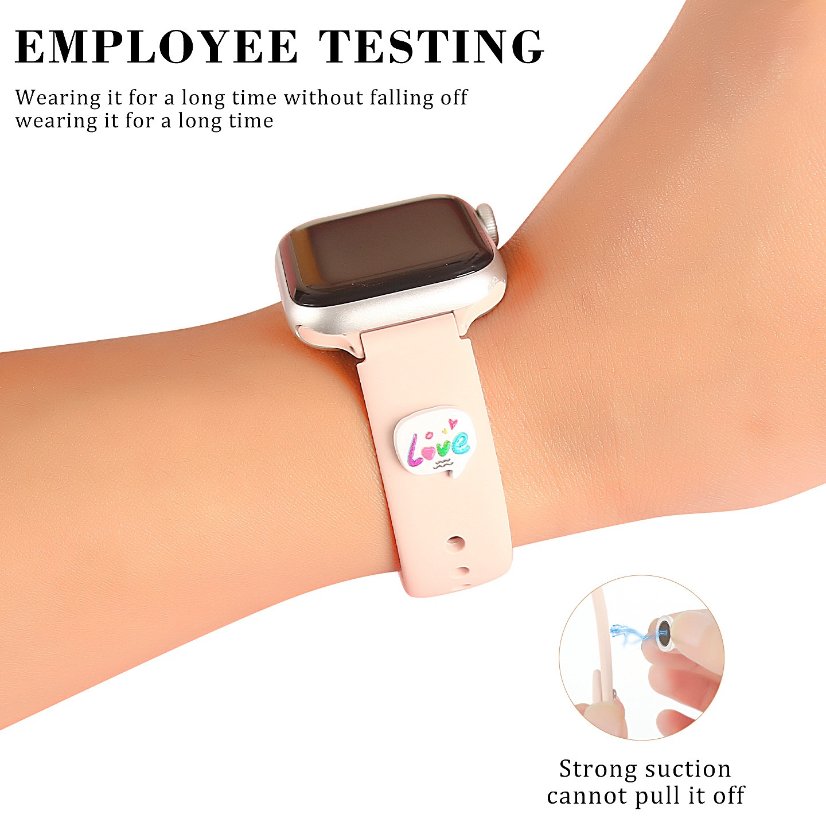Magnetic watch strap Magnetic Silicone Strap Set for Apple Watch & Xiaomi 10 PRO
