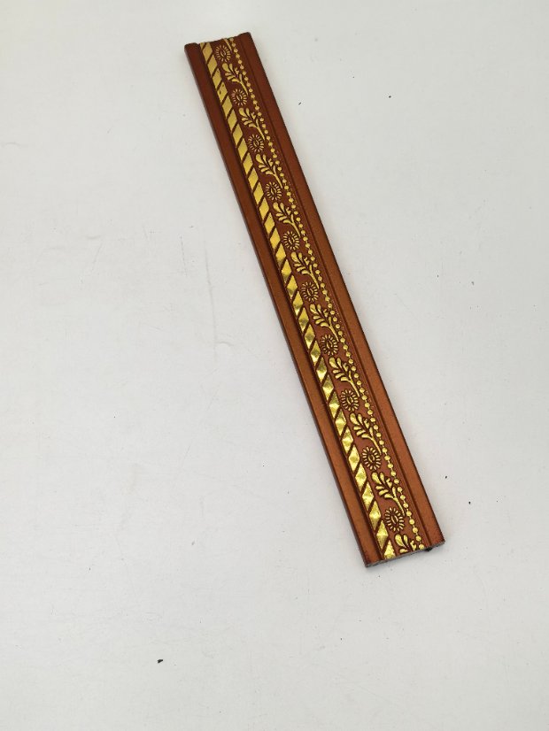 decor line PS European Floral Gold Foil Molding, Luxury Picture Frame Border Trim