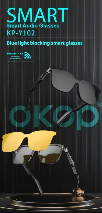 Smart glasses KP-Y102 Smart bluetooth grasses