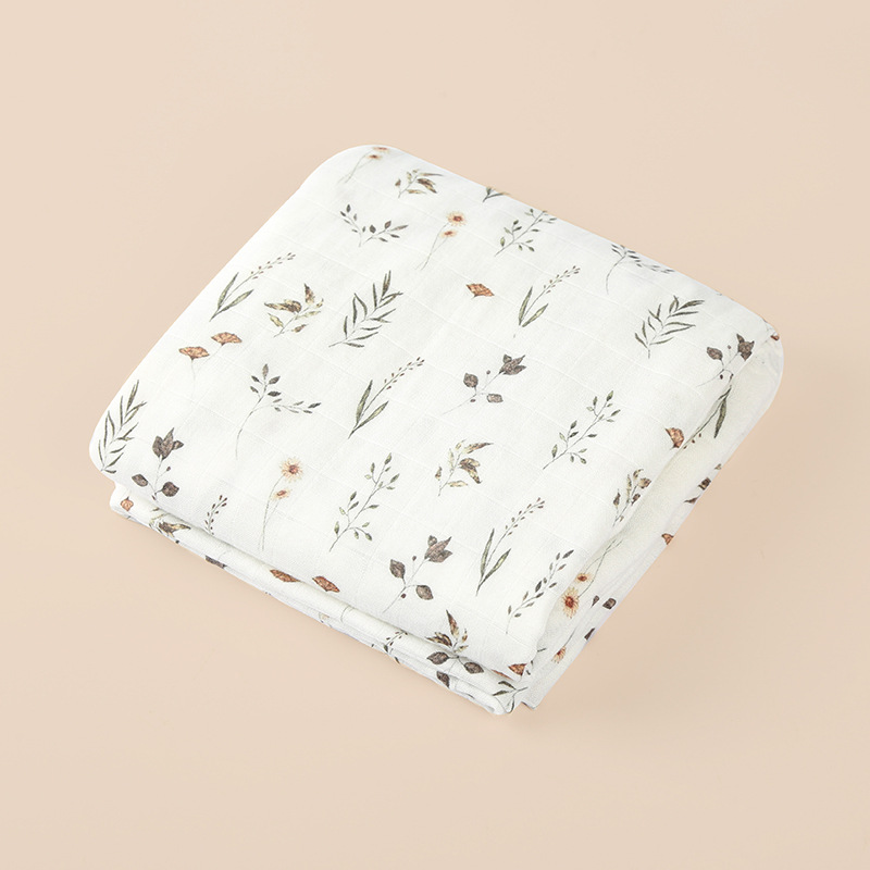 Baby Swaddle Blanket bamboo cotton swaddle blanket