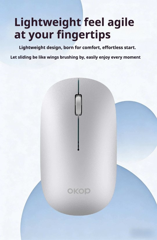 Mouse and keyboard KP-S402 Wireless mouse