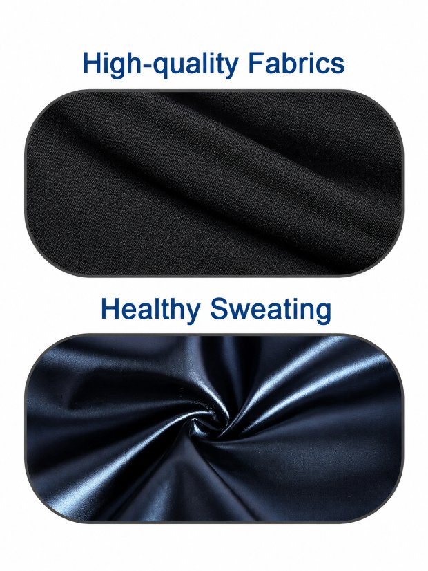 legging-shorts-capri-pant Sauna Short Pants for Men Sweat Sauna Suit Compression shorts Tummy Control Shapewear High Waisted