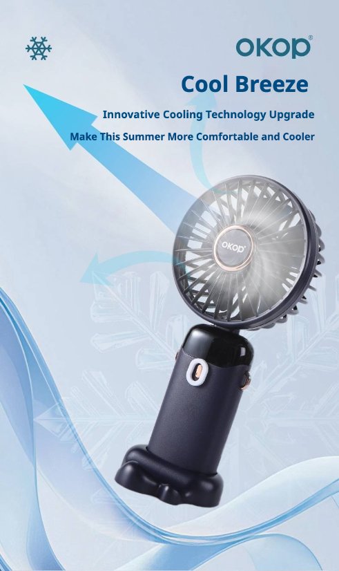 Fan Portable handheld fan