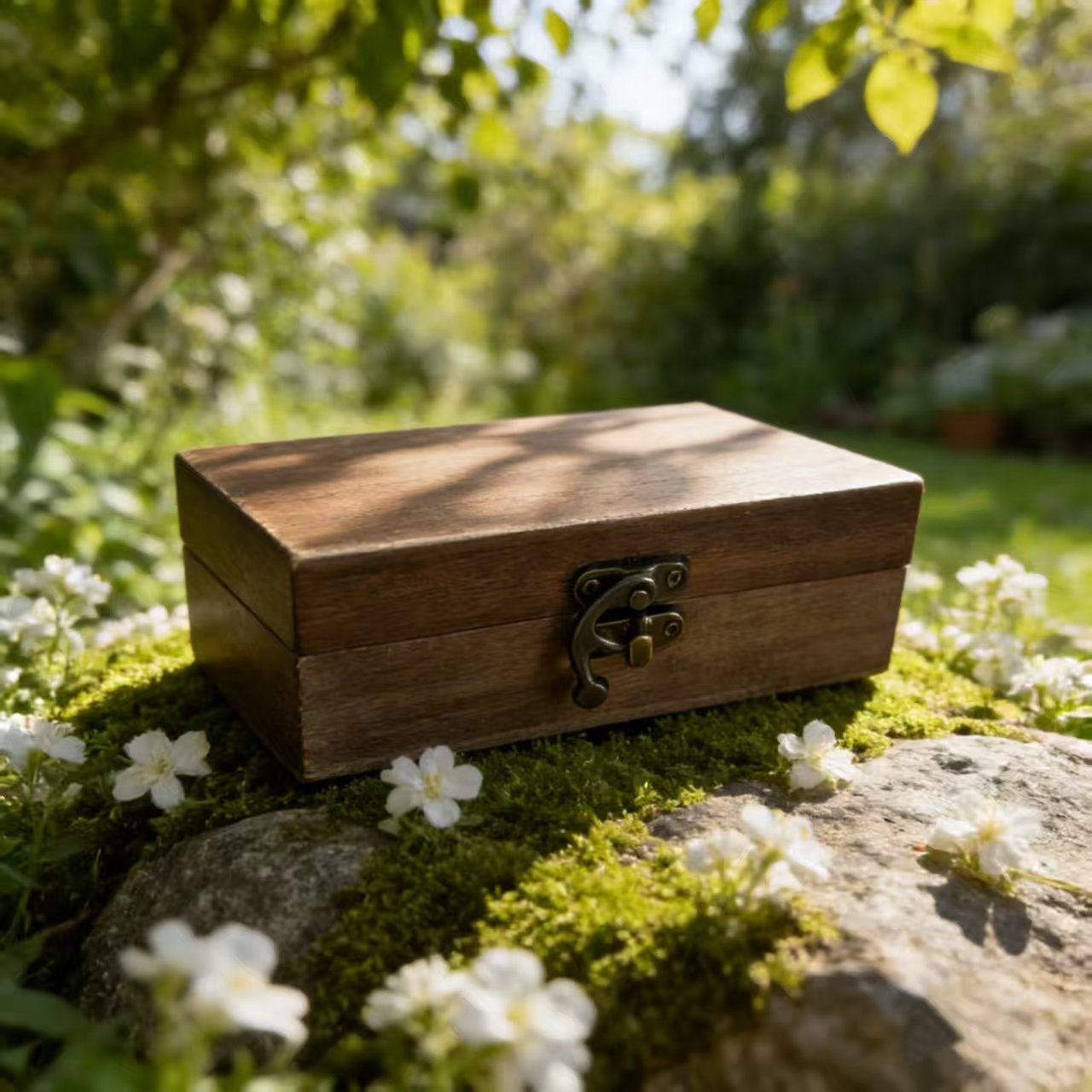 Wedding Supplies Creative Minimalist Wooden Jewelry Box Ring Box