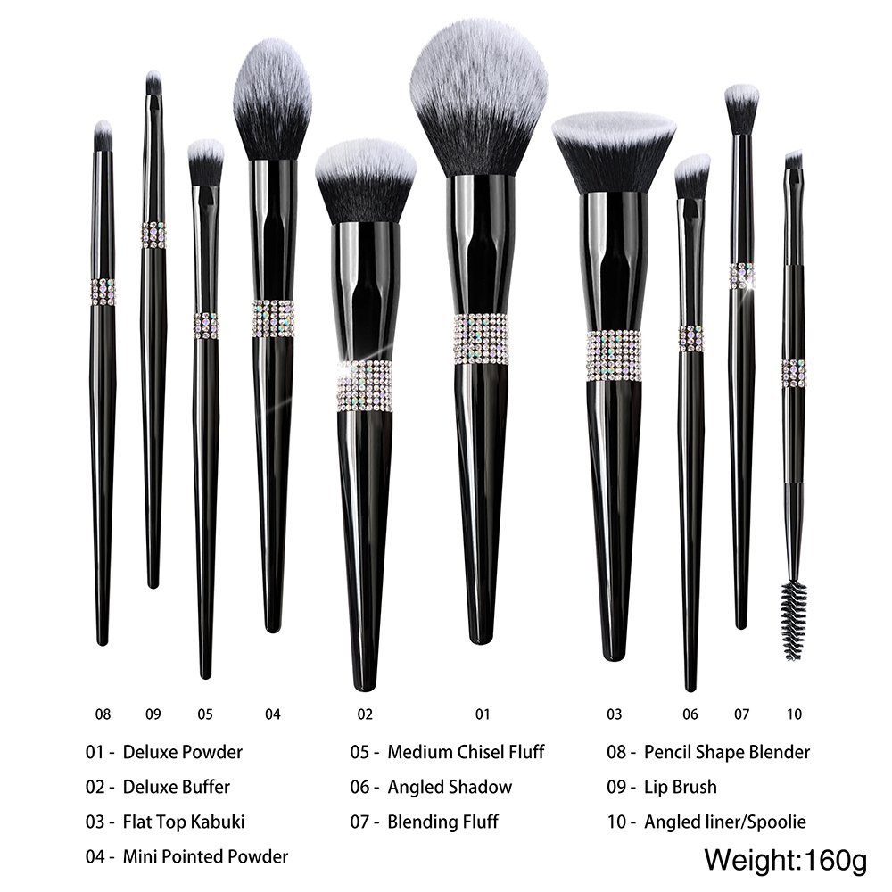 Daily brush set Makeup brush set 10pcs