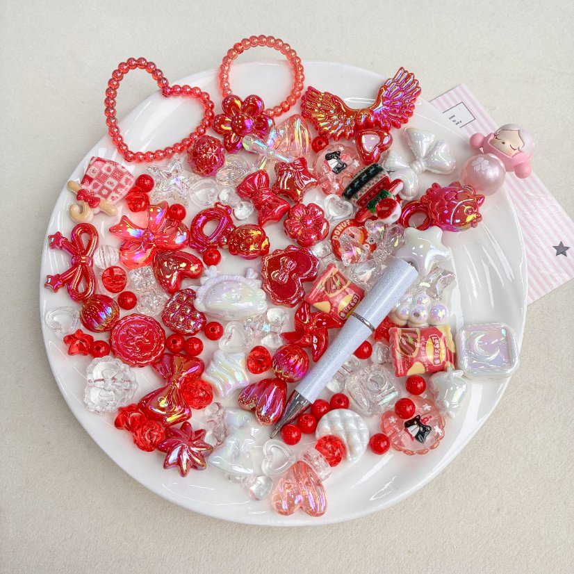 High-Quality UV Beads DIY pen mixed beads