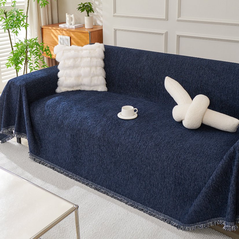 Waterproof Sofa Covers Solid Color Sofa Throw