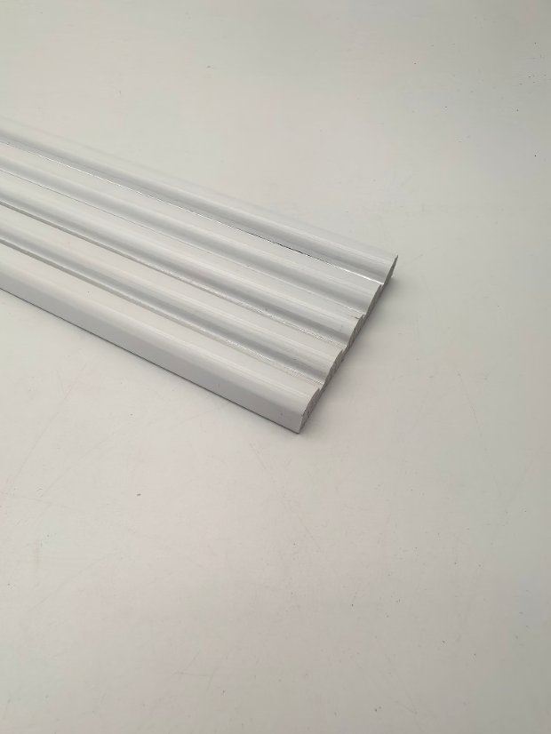 decor line PS Half-Round Fluted Molding, Concave-Convex Wave Decorative Trim