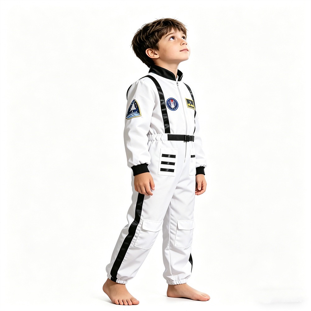 Boys Clothing Boys' White Astronaut Costume