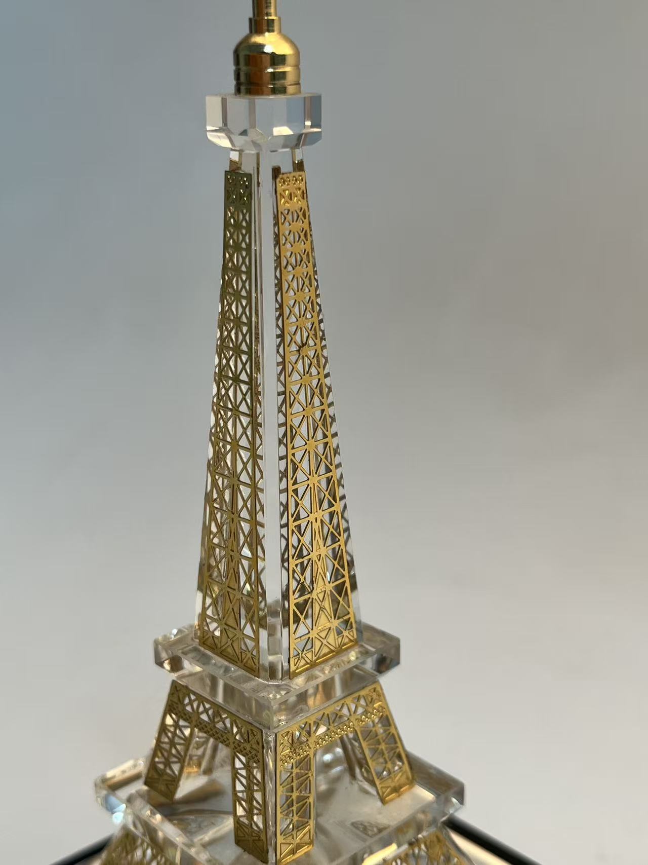 Crystal architectural model Crystal Eiffel Tower