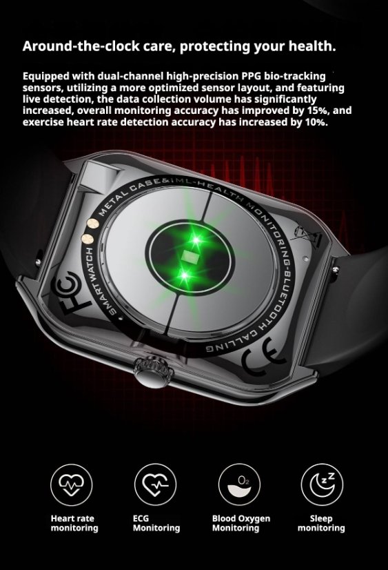 Smartwatch KP-S102 Smart Sports Bluetooth Watch