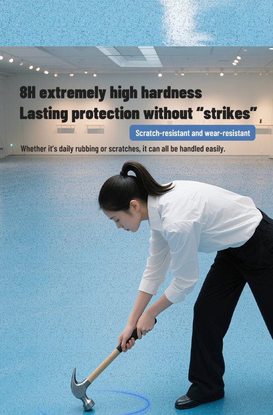 Solvent-free coatings Epoxy Colored-Sand Self-Leveling Flooring