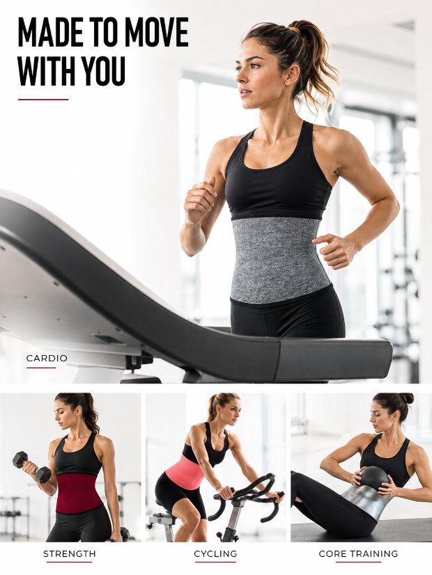 waist trimmer-tummy control trimmer Sweat Waist Trainer Trimmer For Women Corset Cincher Underbust Sport Girdle Body Shaper For Workout