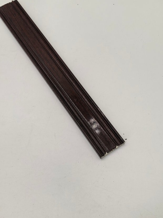 decor line PS Double Groove Simple Molding, Wood Grain & Solid Color Picture Frame Trim