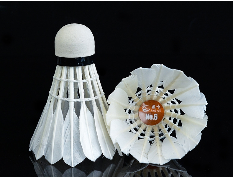 Natural Feather Shuttlecock Yanfei No. 6