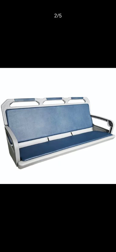 Blow-molded seats Blow-Molded Sightseeing Vehicle Seat, 3-Seater