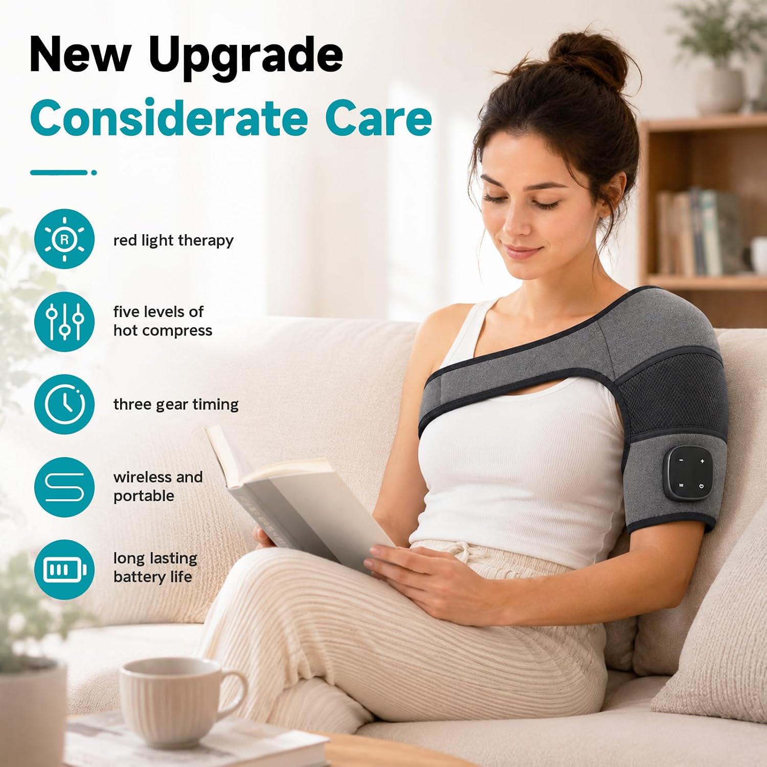 Shoulder Massager Triple Method Shoulder Massager