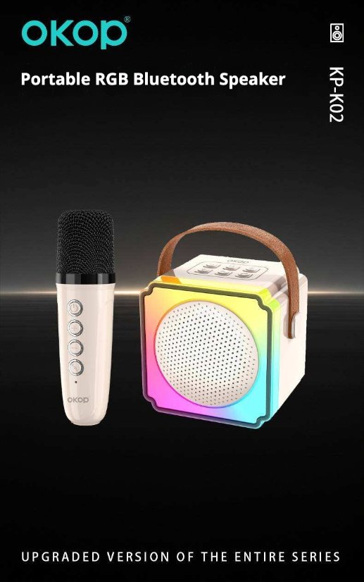Karaoke Speaker System KP-K02 Wireless Bluetooth Microphone Speaker