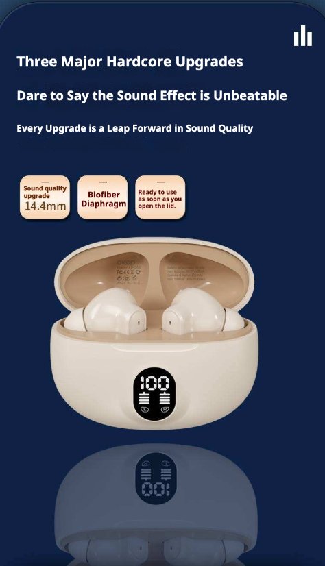 TWS Earbuds KP-205 Wireless Bluetooth in-ear earbuds