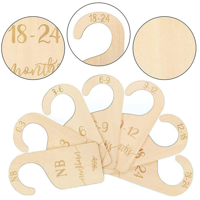 Infant Baptism Baby Wardrobe Divider Infant Wooden