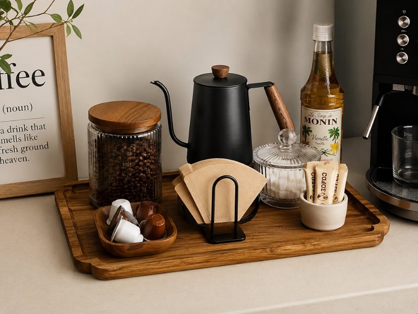 Catchall Tray Scalloped Edge Wood Tray | Custom Sizes Available