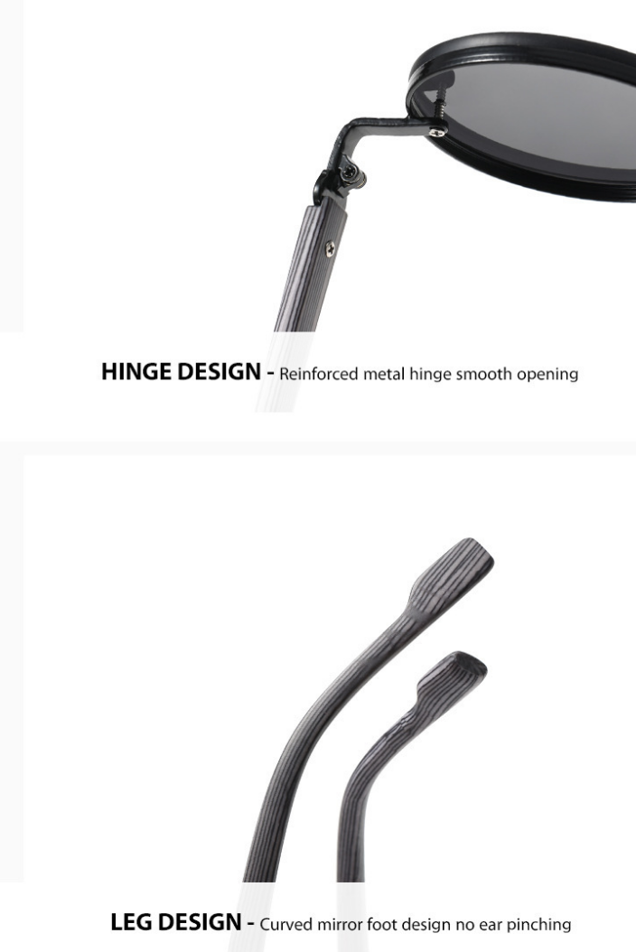 Gradient metal sunglasses 7006