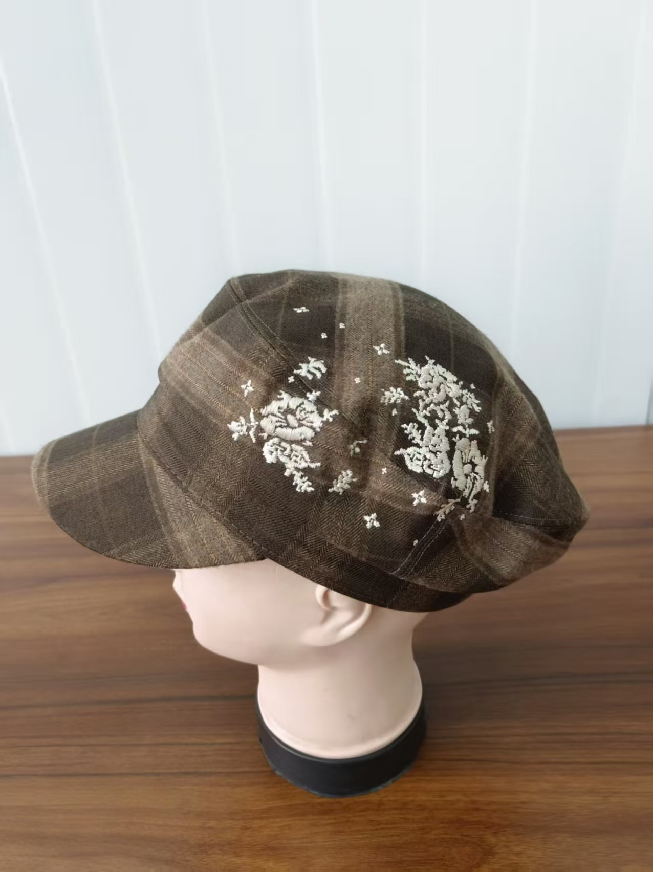 Berets Plaid Beret