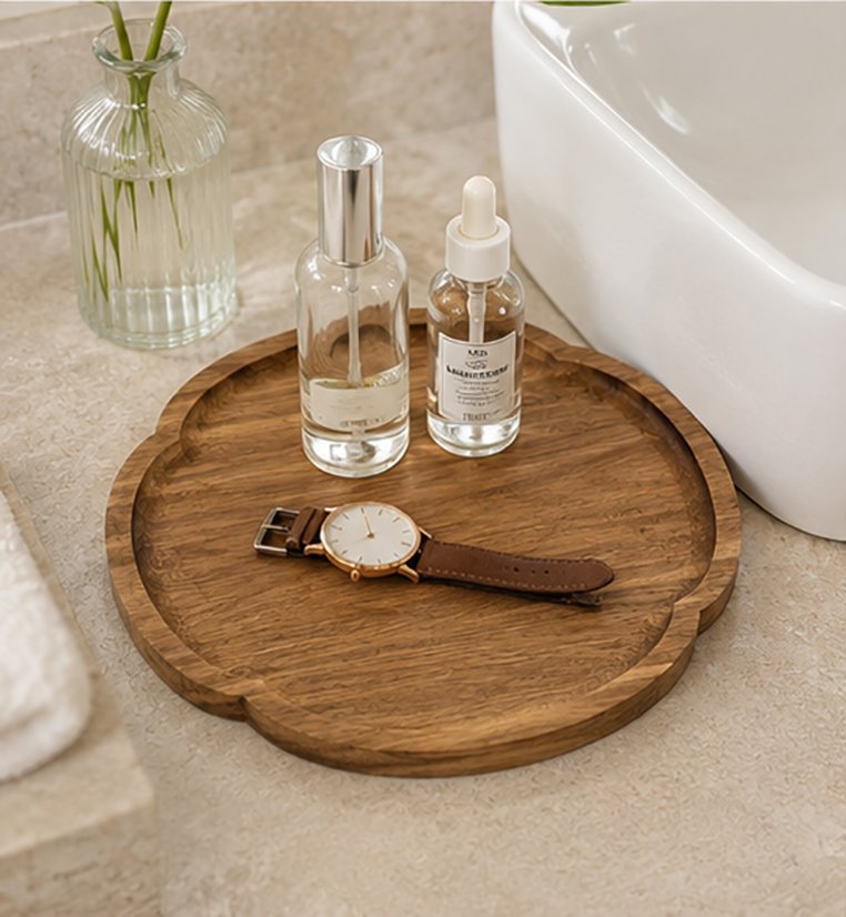Catchall Tray Rounded Bloom Tray | Custom Sizes Available