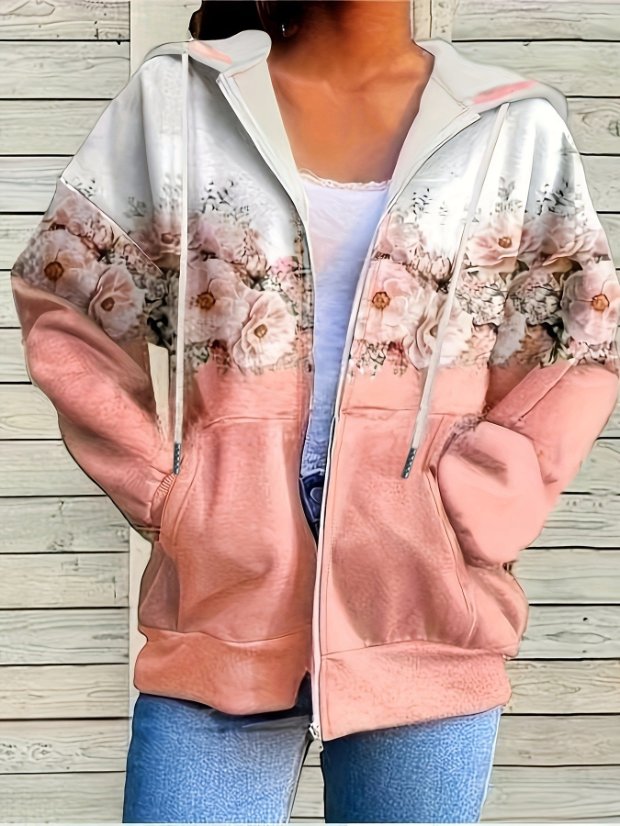 Women’s Clothing Zip Hoodie for Women (Customizable)