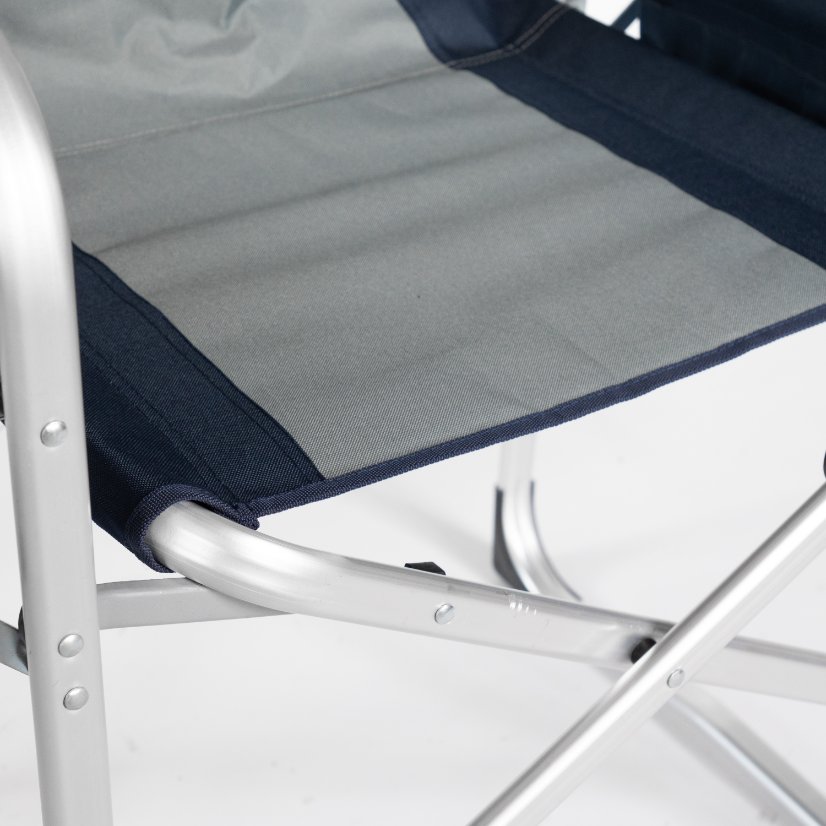 Beach Chair Flat - aluminum tube Director's Chair with a Tabletop,ice bag