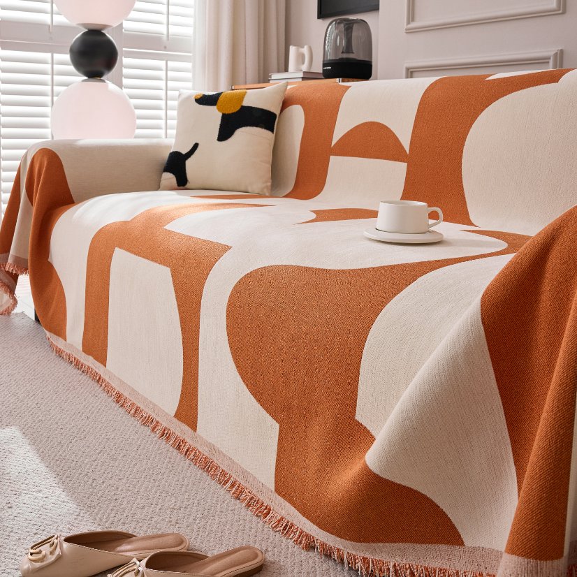 Jacquard sofa throw Mika Sofa Throw