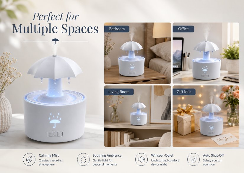 HB-002 Humidifier Atmosphere Light