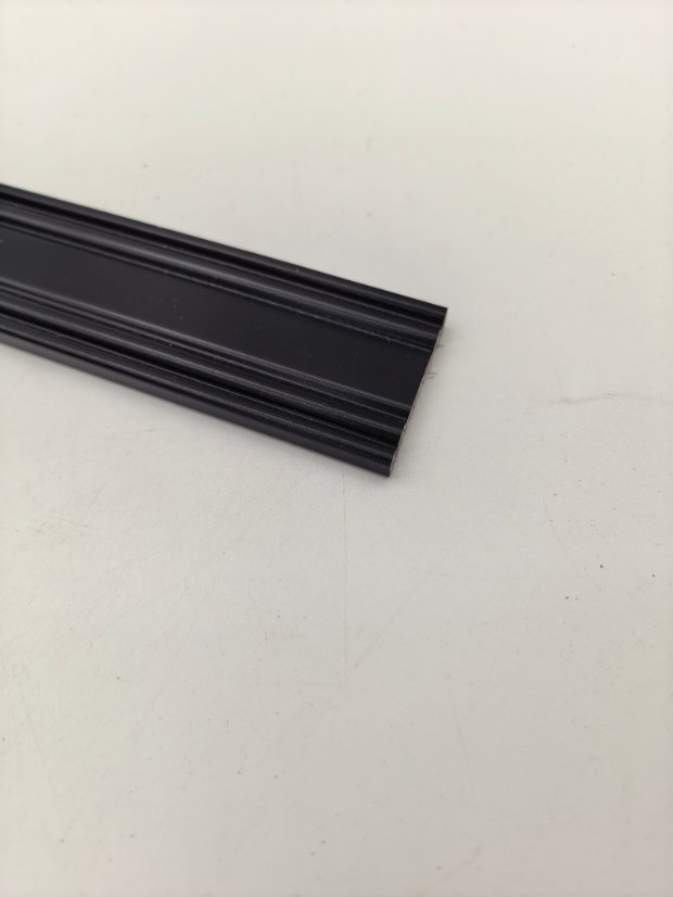 decor line PS Chinese Style Molding With Hui Pattern Inlay, Minimalist Groove Frame Trim