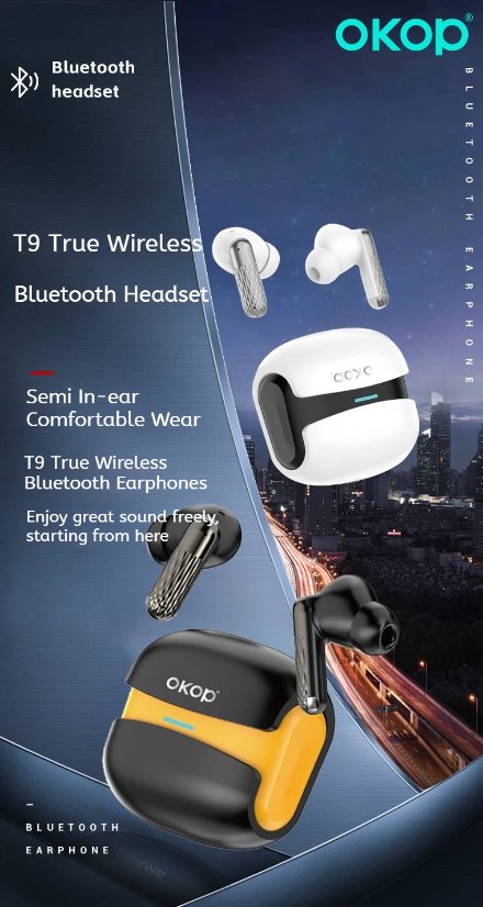 TWS Earbuds KP-220 Wireless Bluetooth Earbuds