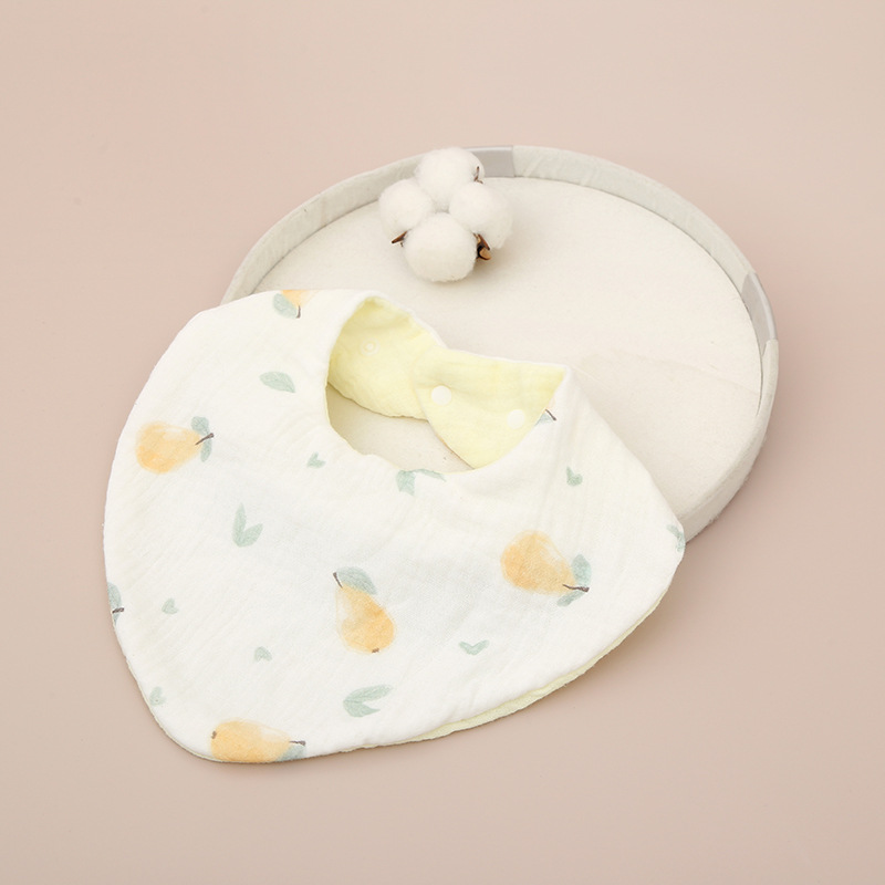 Muslin Bandanas Bibs 2 layer muslin bibs