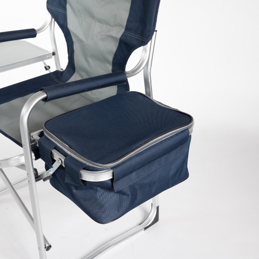 Beach Chair Flat - aluminum tube Director's Chair with a Tabletop,ice bag