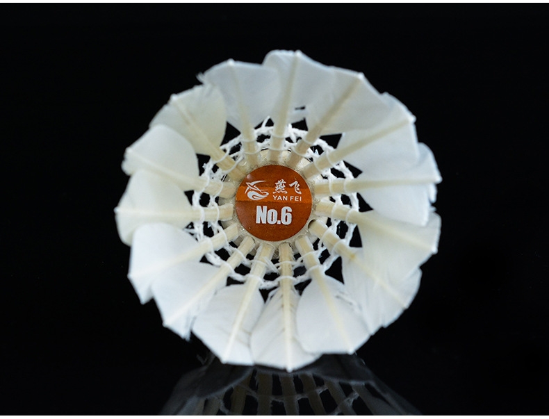 Natural Feather Shuttlecock Yanfei No. 6