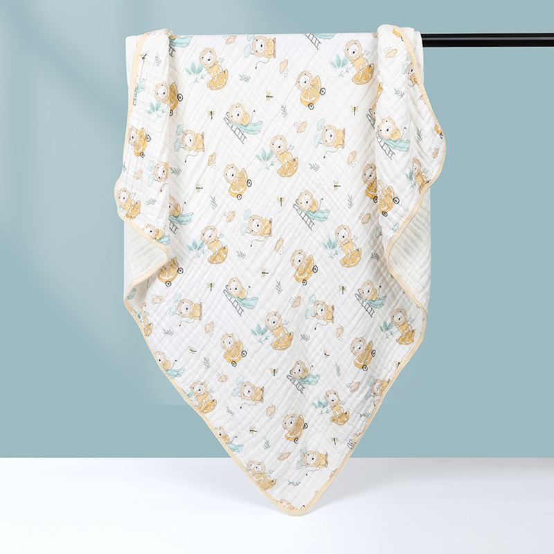 Baby Blankets，Swaddle Blankets，Bath Towels 6 layer bath towel
